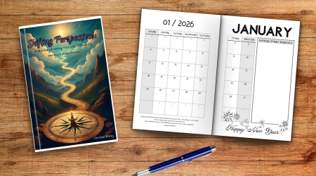 January 2026 Calendar Pages Mockup